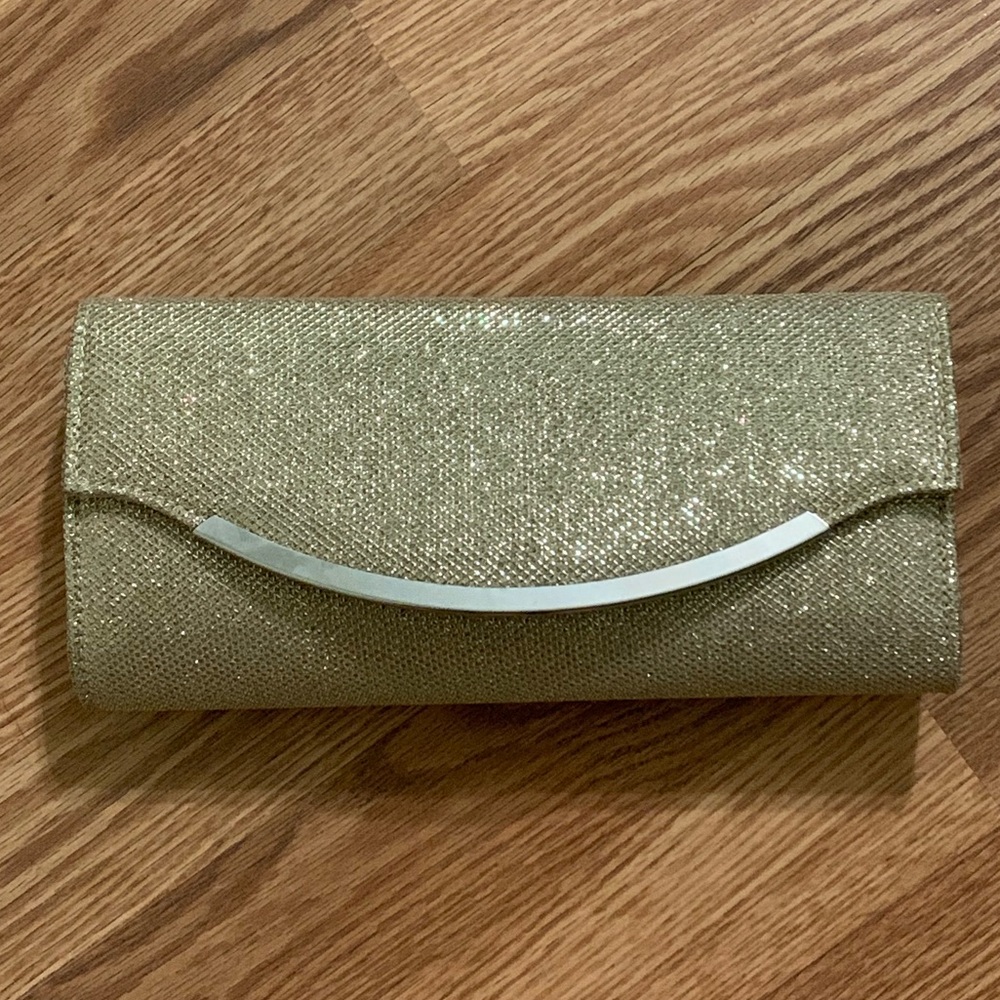 Sparkly Gold Clutch